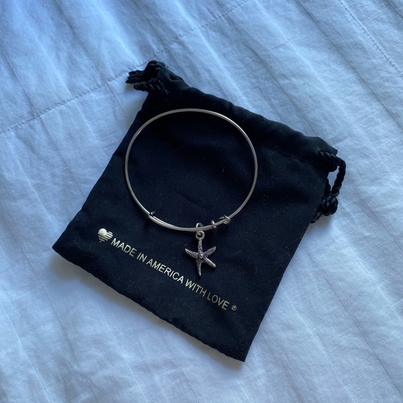 Alex and Ani Silver Starfish Bracelet - Picture 2 of 9